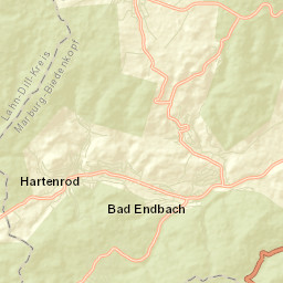 Bad Endbach Street Map
