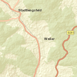 Stadtlengsfeld Street Map