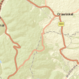 Crawinkel Street Map
