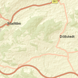 Stadtilm Street Map
