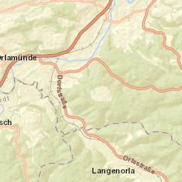 Orlamünde Street Map