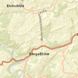 Berga Street Map