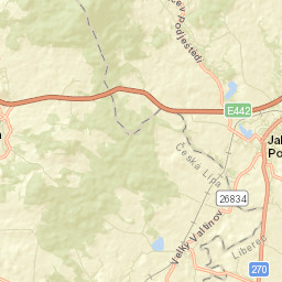 Jablonné v Podještědí Street Map