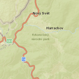 Harrachov Street Map