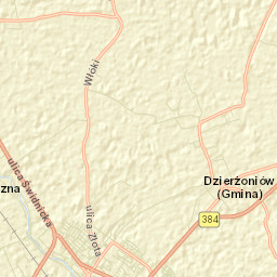 Uciechów Street Map