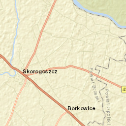 Skorogoszcz Street Map