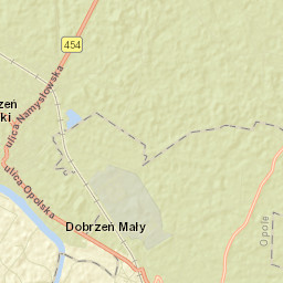 Dobrzeń Wielki Street Map