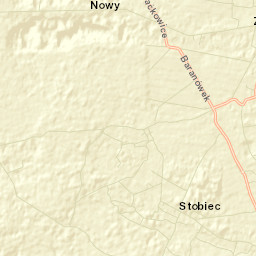 Baćkowice Street Map