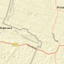 Potok Wielki Street Map