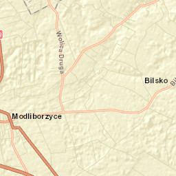 Powiat janowski Street Map