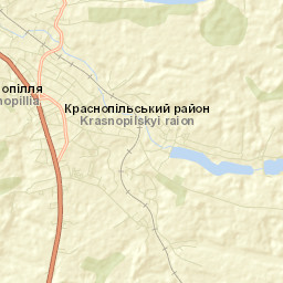 Krasnopillya Street Map