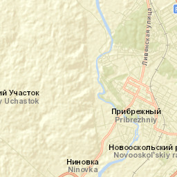 Novyy Oskol Street Map