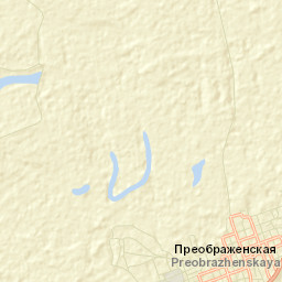 Preobrazhenskaya Volgograd Oblast Street Map