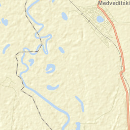 Medveditsky Street Map