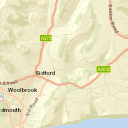 Sidmouth Street Map