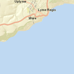 Lyme Regis Street Map