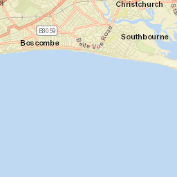 Christchurch Street Map