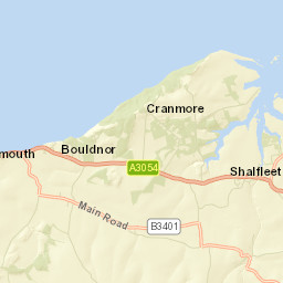 Shalfleet Street Map