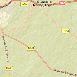 Baincthun Street Map