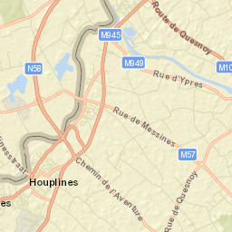 Frelinghien Street Map
