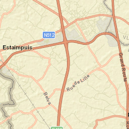Estaimpuis Street Map