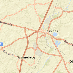 Lessines Street Map
