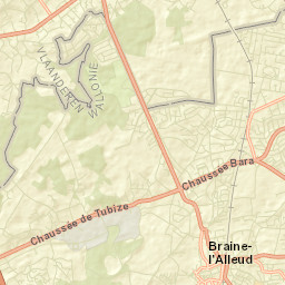 Braine-l'Alleud Street Map