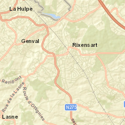 La Hulpe Street Map