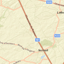 Incourt Street Map
