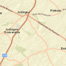 Jodoigne Street Map