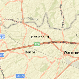 Waremme Street Map