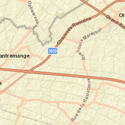 Oreye Street Map