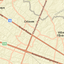 Crisnée Street Map