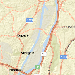 Oupeye Street Map