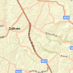Dalhem Street Map