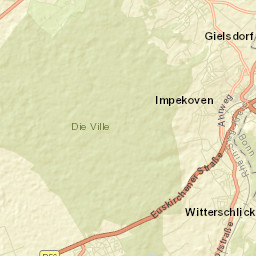 Alfter Street Map