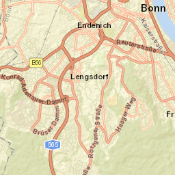 Bonn Street Map