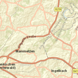 Mammelzen Street Map