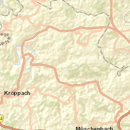 Müschenbach Street Map