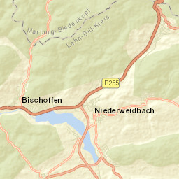 Bischoffen Street Map