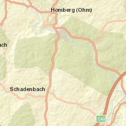 Homberg Street Map