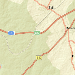 Romrod Street Map