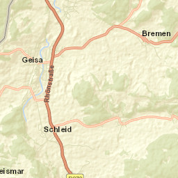 Geisa Street Map