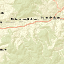 Schmalkalden Street Map