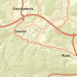 Elgersburg Street Map