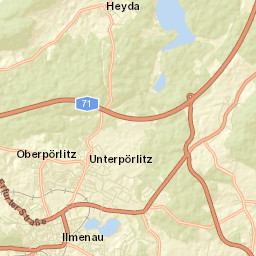 Ilmenau Street Map