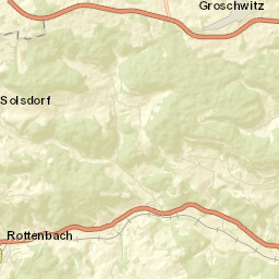 Rottenbach Street Map