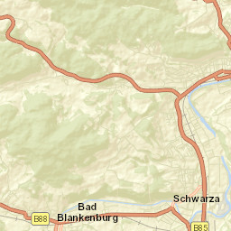 Bad Blankenburg Street Map