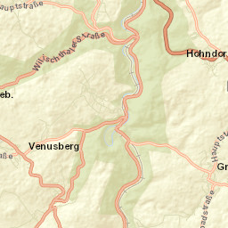 Venusberg Street Map