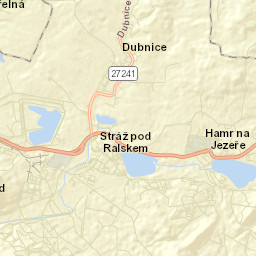 Stráž pod Ralskem Street Map